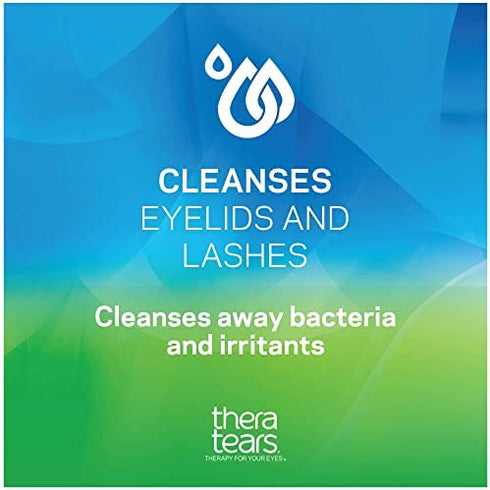 TheraTears SteriLid Antimicrobial Eyelid Cleanser and Facial Wash, 2 Fl Oz Spray